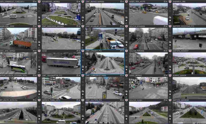 Kocaeli, 7/24 gözlem altında