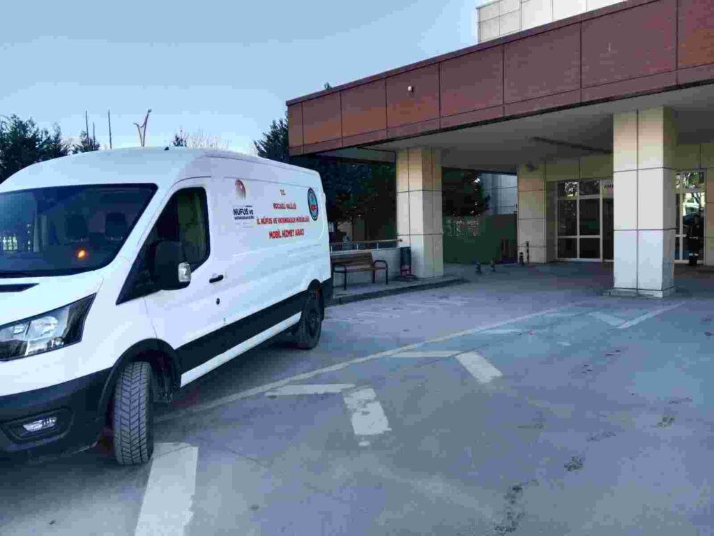 Kocaeli İl Nüfus Müdürlüğü'nün Mobil Hizmet Aracı