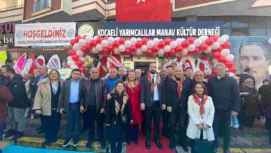 Başkan Hürriyet, Manav hemşerilerinin açılış heyecanına ortak oldu