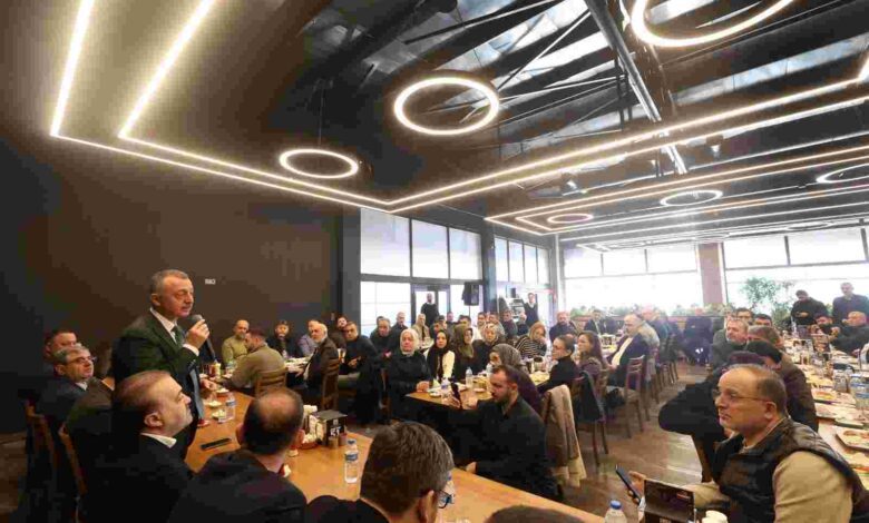 Büyükakın, Seymen esnafıyla buluştu