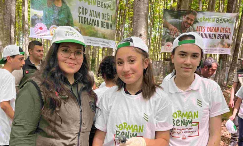 GÖLCÜKLÜ MİNİK ELLERDEN ANLAMLI FARKINDALIK “ORMANLAR BENİM”