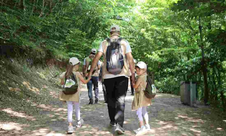 “Adım Adım Baba-Çocuk Yürüyüşü” etkinliği