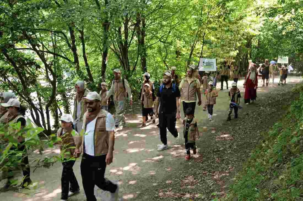 “Adım Adım Baba-Çocuk Yürüyüşü” etkinliği