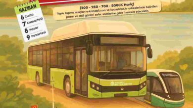 Bayram boyunca ulaşım ücretsiz