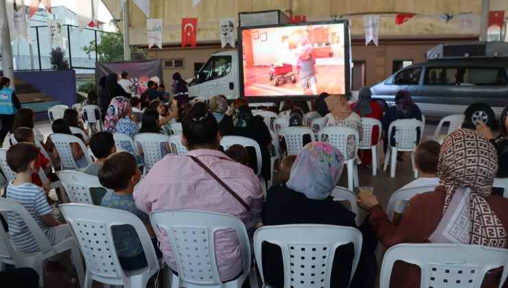 "Çocuk Sinema Geceleri" İlgi Görüyor