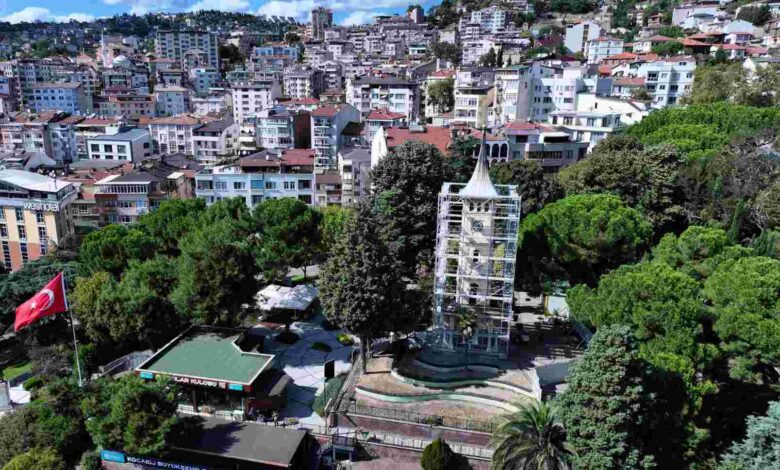 İzmit Saat Kulesi eski ihtişamına kavuşuyor