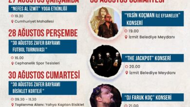 Zafer Bayramı’nın 103. yılı İzmit’te renkli etkinliklerle kutlanacak