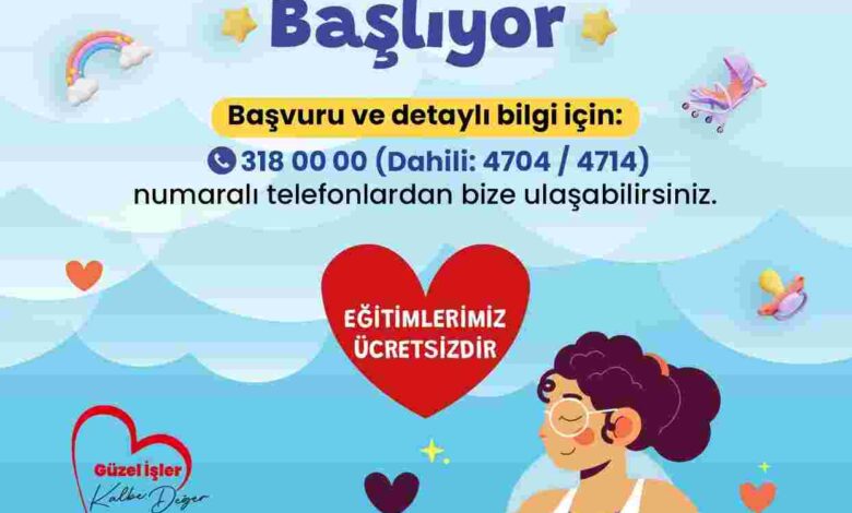 Gebelik ve Doğuma Hazırlık Eğitimleri başlıyor