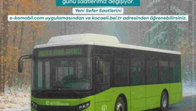 Toplu taşımada kış tarifesi düzenlemesi