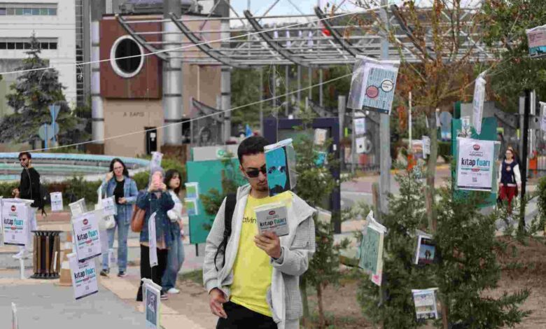 Ağaçlar bu kez KOÜ’de kitap açtı;