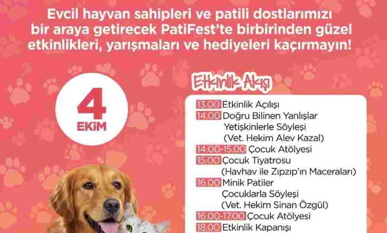 Şehrin ilk Pati Festivali İzmit’te başlıyor