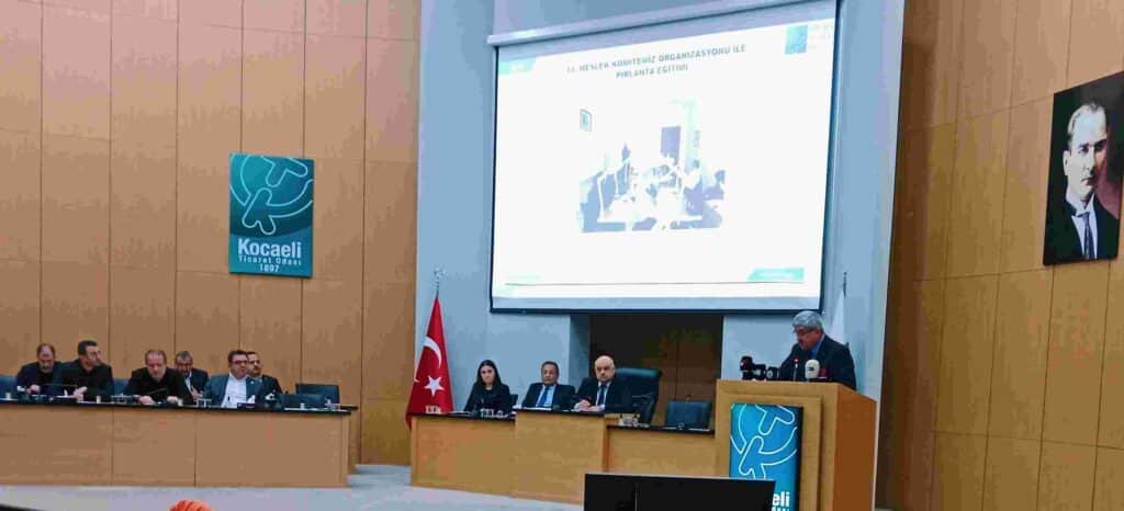 Kocaeli Ticaret Odası Meclisi Kasım Ayı Oturumu gerçekleştirildi