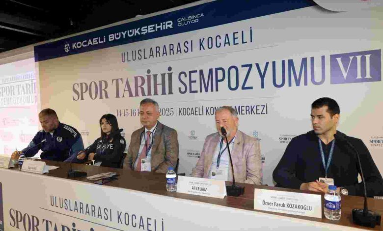 Kocaeli’de sporun kalbi bu sempozyumda atıyor