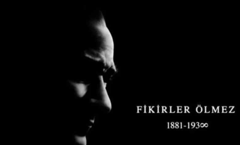 Atatürk’ü Saygı ve Minnetle Anıyoruz