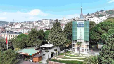 Saat Kulesi’nin restorasyon çalışmaları devam ediyor