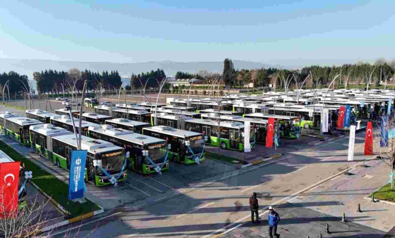 Büyükakın: Türkiye'nin en genç ulaşım filosu Kocaeli'de