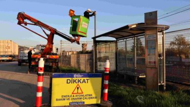 Duraklara güneş enerjili aydınlatma çözümü