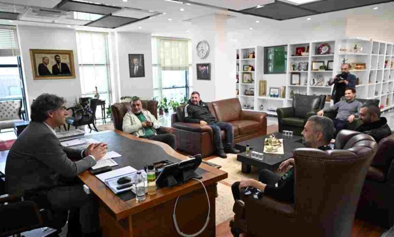 Hodri Meydan’dan Başkan Kocaman’a Ziyaret