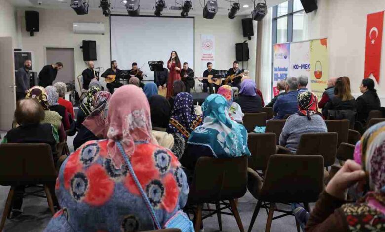 “KO-MEK Vefası” huzurevinde neşe saçtı