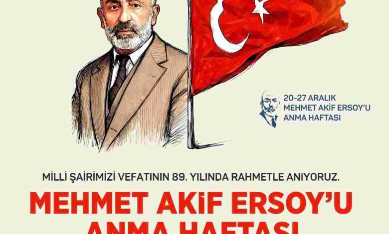 Milli Şair Vefatının 89. Yılında Gölcük’te Anılacak