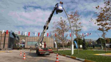 Sekapark’ta akıllı aydınlatma sistemi devreye alındı