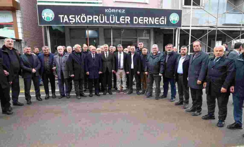 Başkan Büyükakın, Körfez Taşköprülüler’e misafir oldu