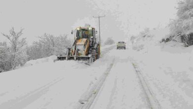 Büyükşehir, karla mücadelede 7/24 görevde