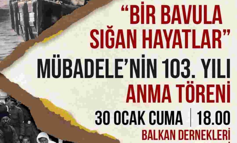 İzmit’te Mübadele’nin 103. yılı anılacak