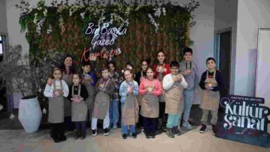 Kartepeli Öğrencilerin Yarıyıl Tatili Sanatla Renkleniyor