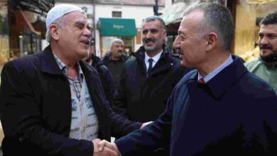 Başkan Büyükakın ile selam gönderdiler