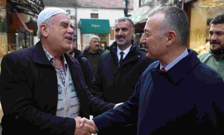 Başkan Büyükakın ile selam gönderdiler