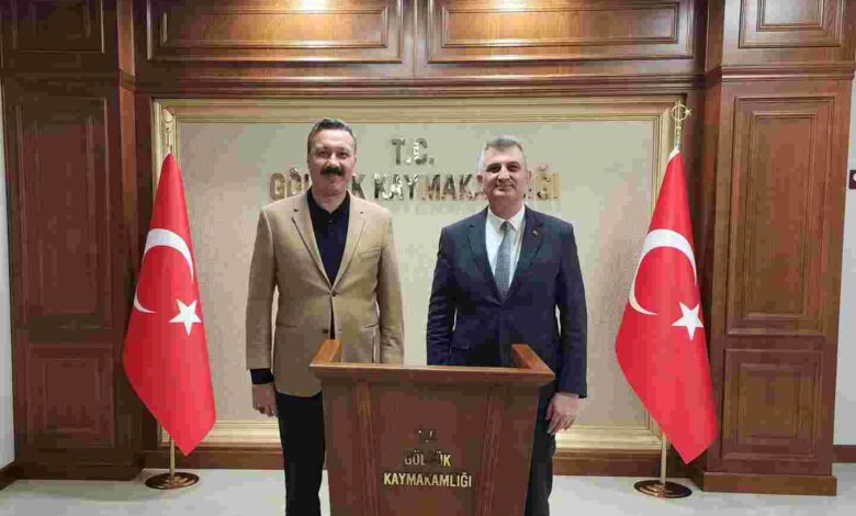 Başkan Sezer’den Kaymakam Gültekin’e Hayırlı Olsun Ziyareti