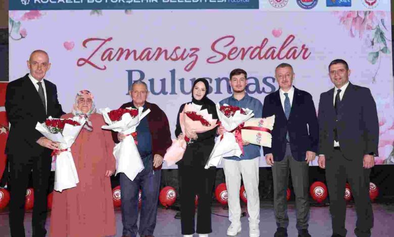 Bir ömürlük aşkların sırrı bu buluşmada paylaşıldı