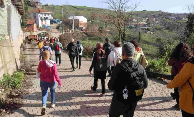 Bizim Köy Doğa Yürüyüşü bu ay Nebihoca’da gerçekleştirildi