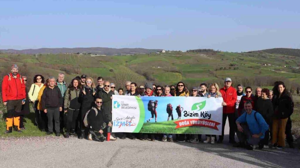 Bizim Köy Doğa Yürüyüşü bu ay Nebihoca’da gerçekleştirildi