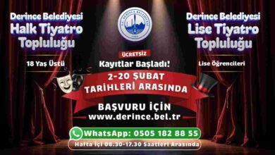 Derince'de Sahne Seni Bekliyor