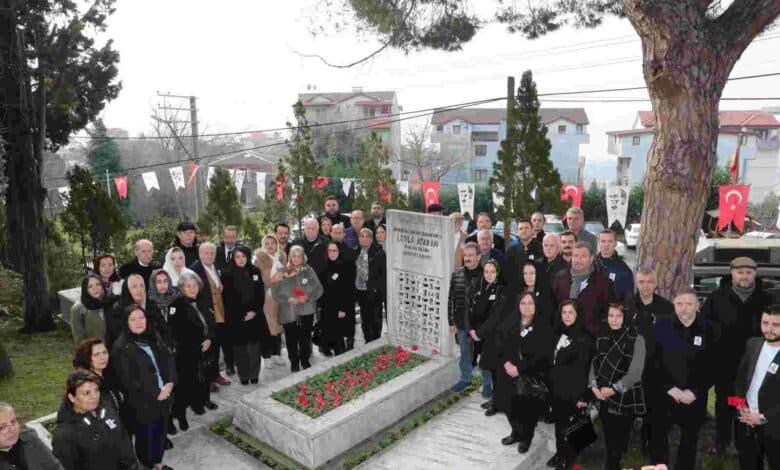 Efsane başkan Leyla Atakan vefatının 55. Yılında mezarı başında anıld