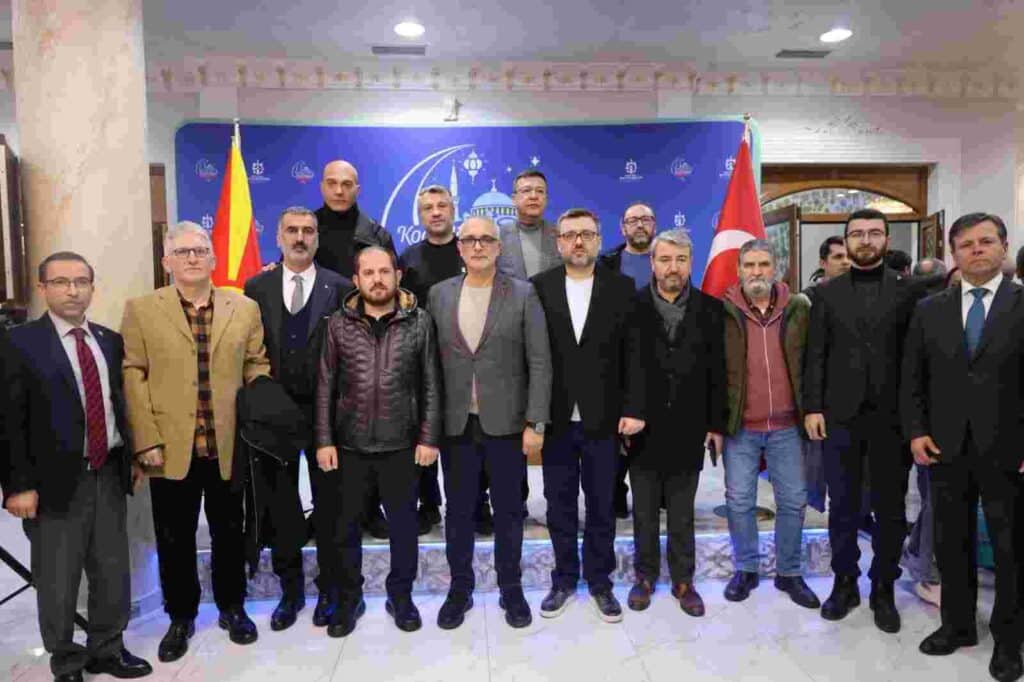 Gönül sofrası Makedonya Zhupa’da kuruldu