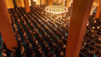 İlk teravih namazında dolup taştı