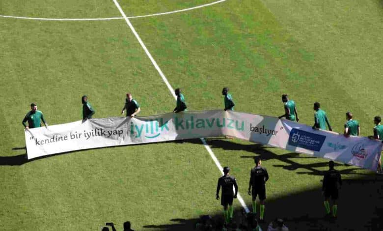 İyilik, Kocaeli Stadyumu'ndan yayıldı