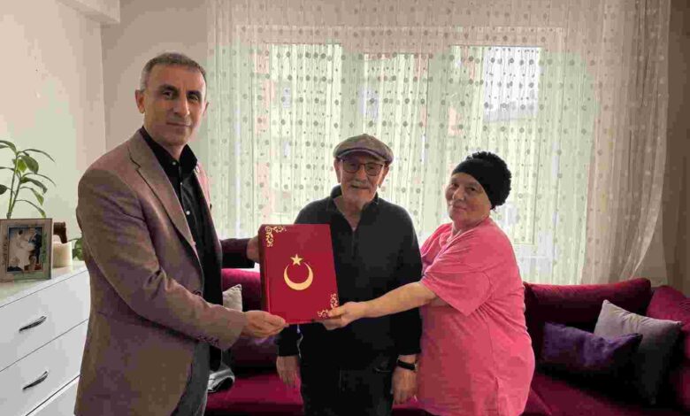 İzmit Belediyesi Gazileri unutmadı