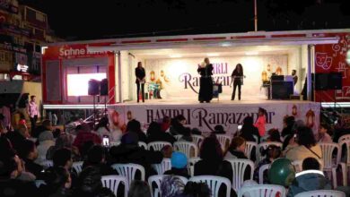İzmit’teki Ramazan ayı etkinliklerinde çocuklara doyasıya eğleniyor