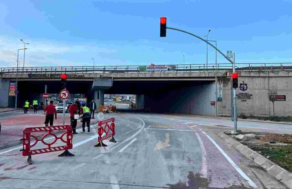 Kaşkaldere bağlantı yolu trafiğe açıldı