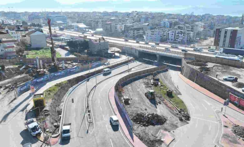 Kaşkaldere bağlantı yolu trafiğe açıldı