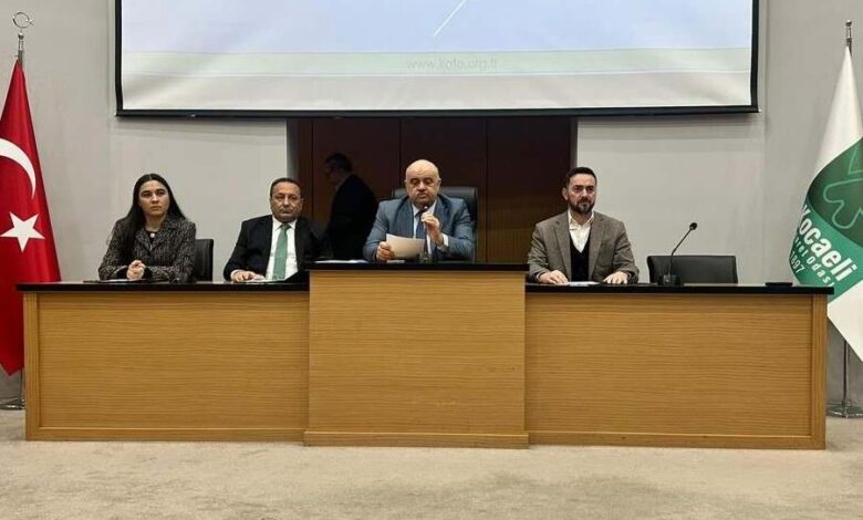 Kocaeli Ticaret Odası Meclis Toplantısı Gerçekleşti