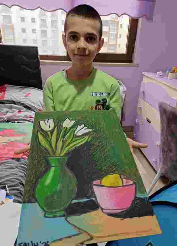 Körfezli özel sporcu Salih, yetenekleriyle hayran bırakıyor