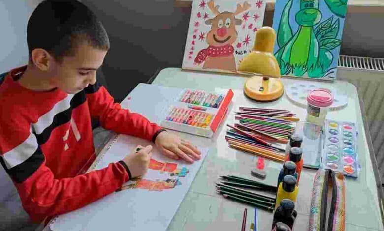 Körfezli özel sporcu Salih, yetenekleriyle hayran bırakıyor