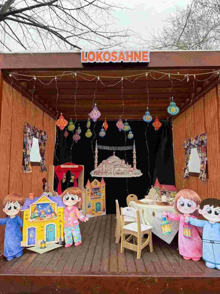 Lokomotif Çocuk Köyü’nü Ramazan coşkusu sardı