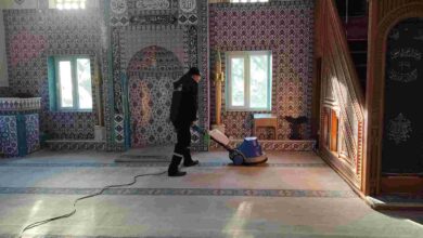 Kandıra Belediyesi Ramazanla Birlikte Camilerde Temizlik Seferberliği Başlattı