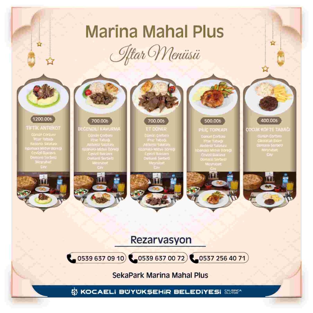 Ramazan’a özel iftar sofrası Antikkapı’da